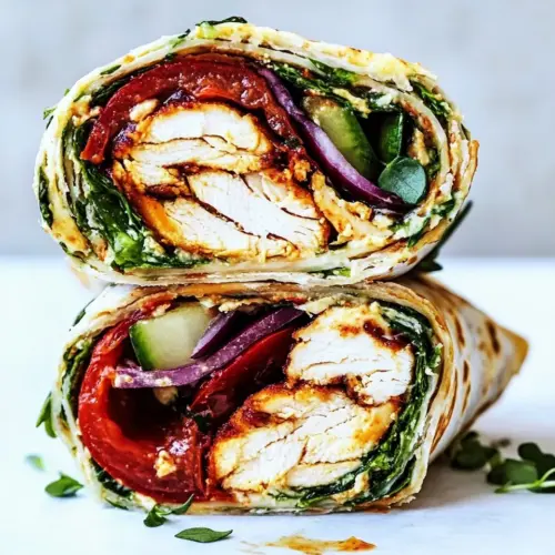 Italian Chicken Wrap