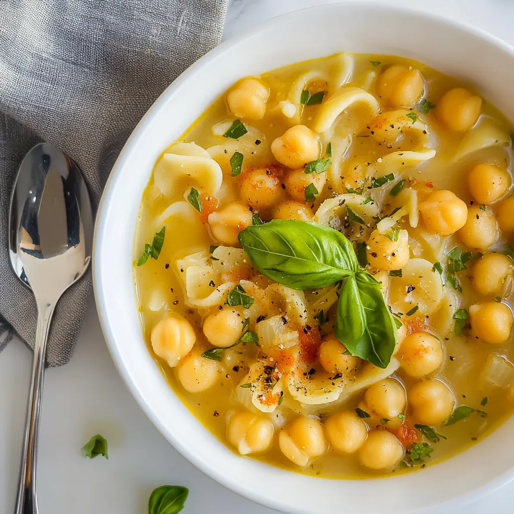 Italian Chickpea Soup