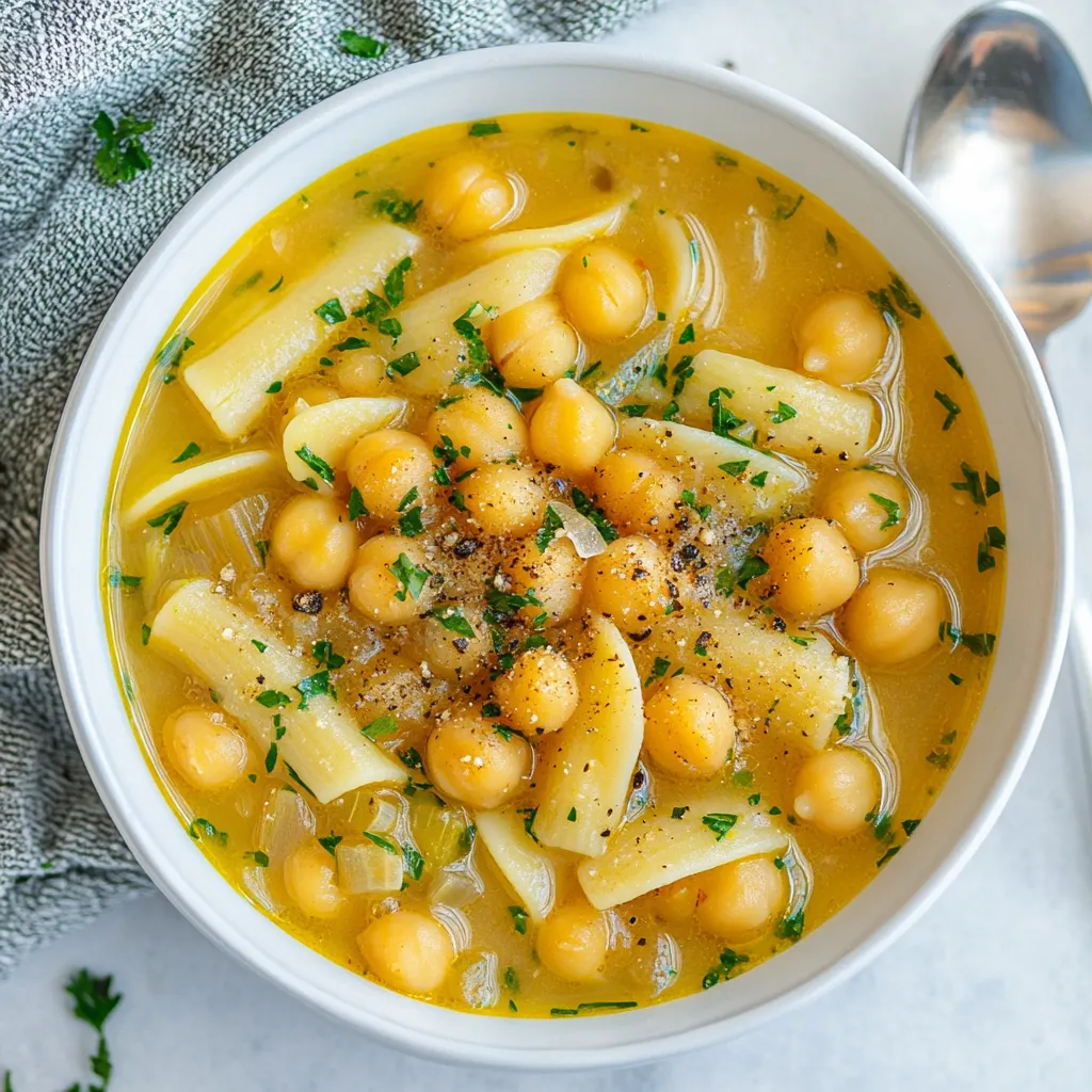 Italian Chickpea Soup