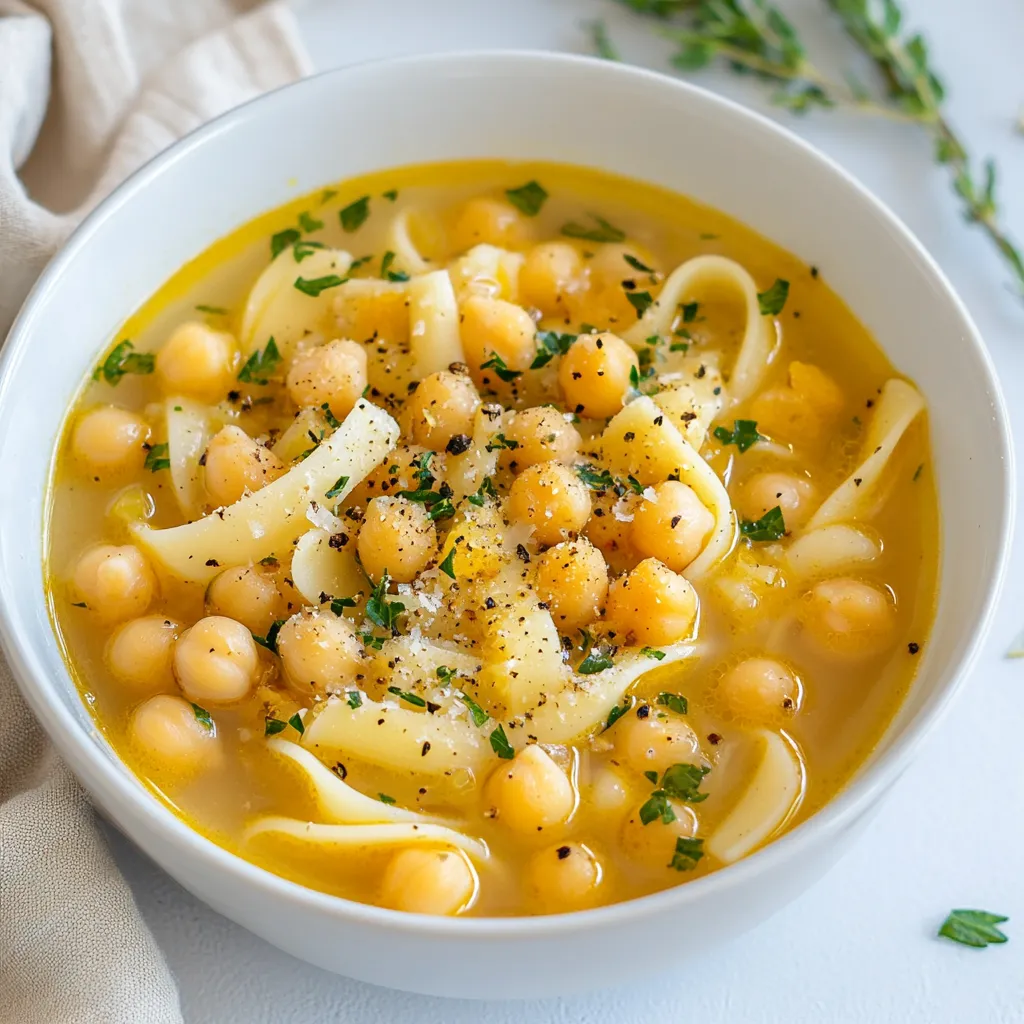 Italian Chickpea Soup