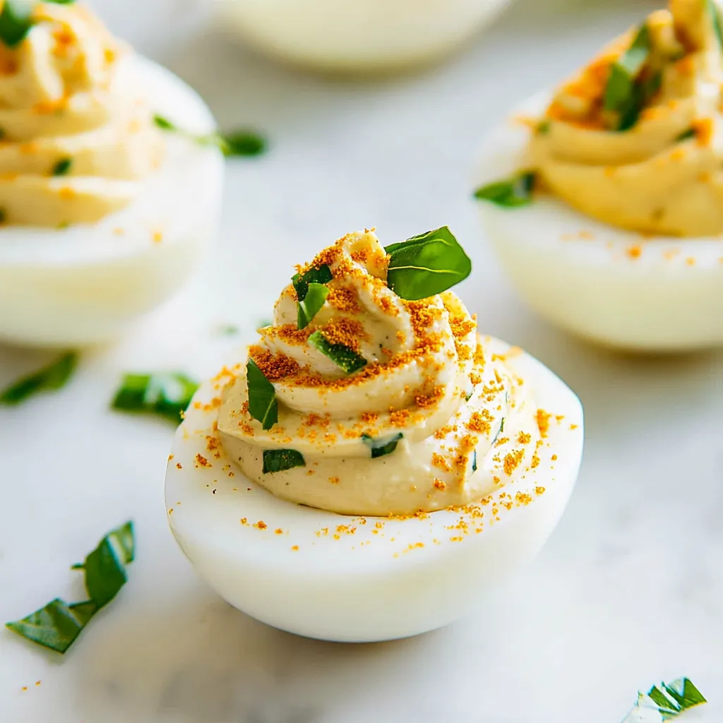Italian Deviled Eggs