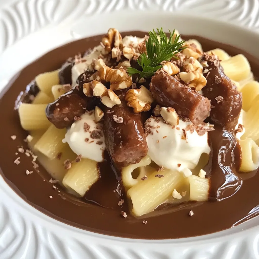 Italian Sausage and Walnut Pasta