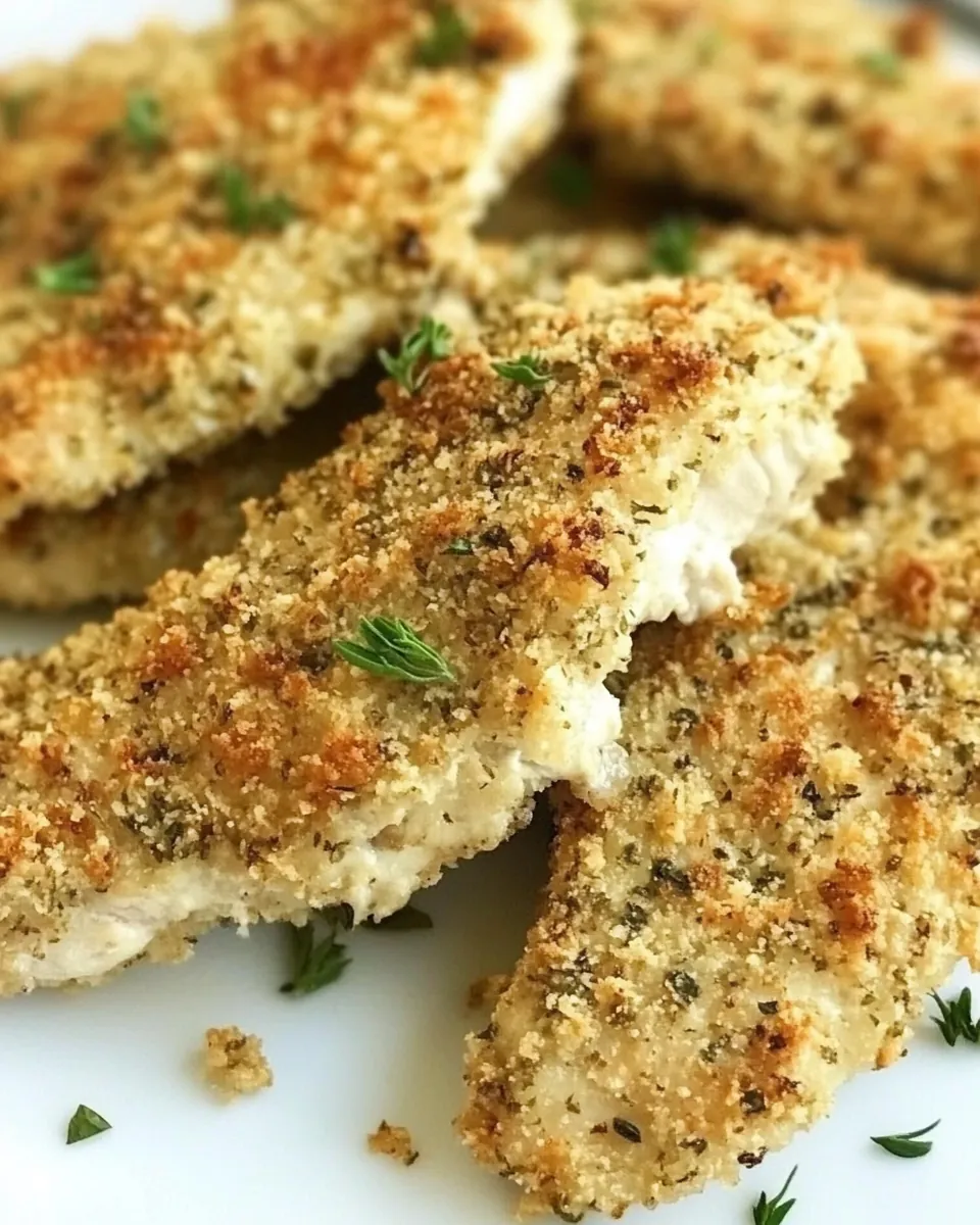 Italian Style Baked Chicken Cutlets