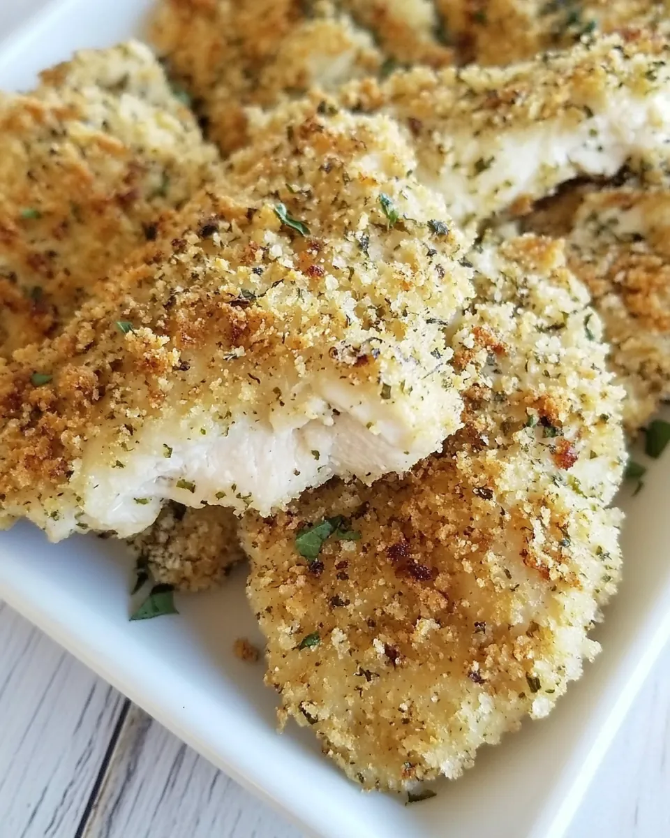 Italian Style Baked Chicken Cutlets