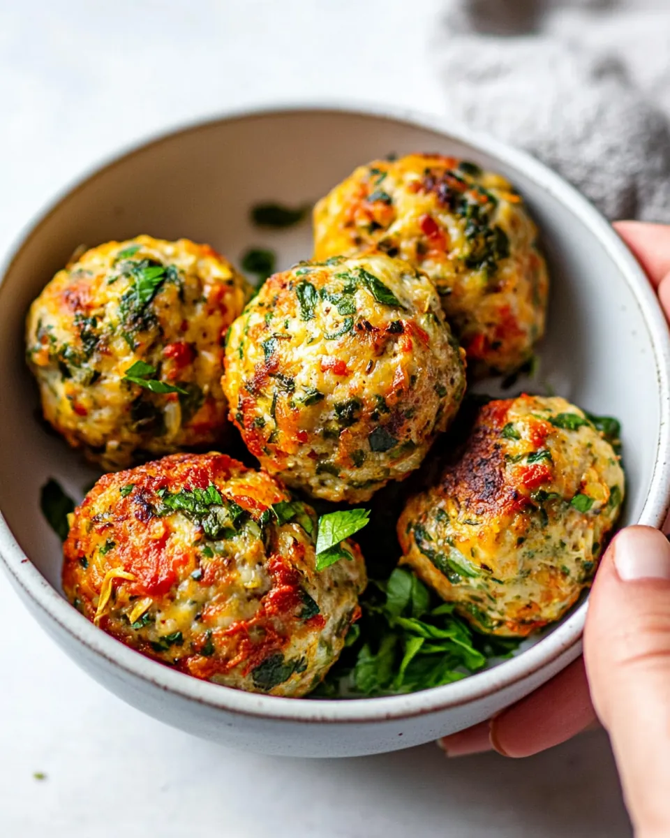 Italian Style Chicken Meatballs