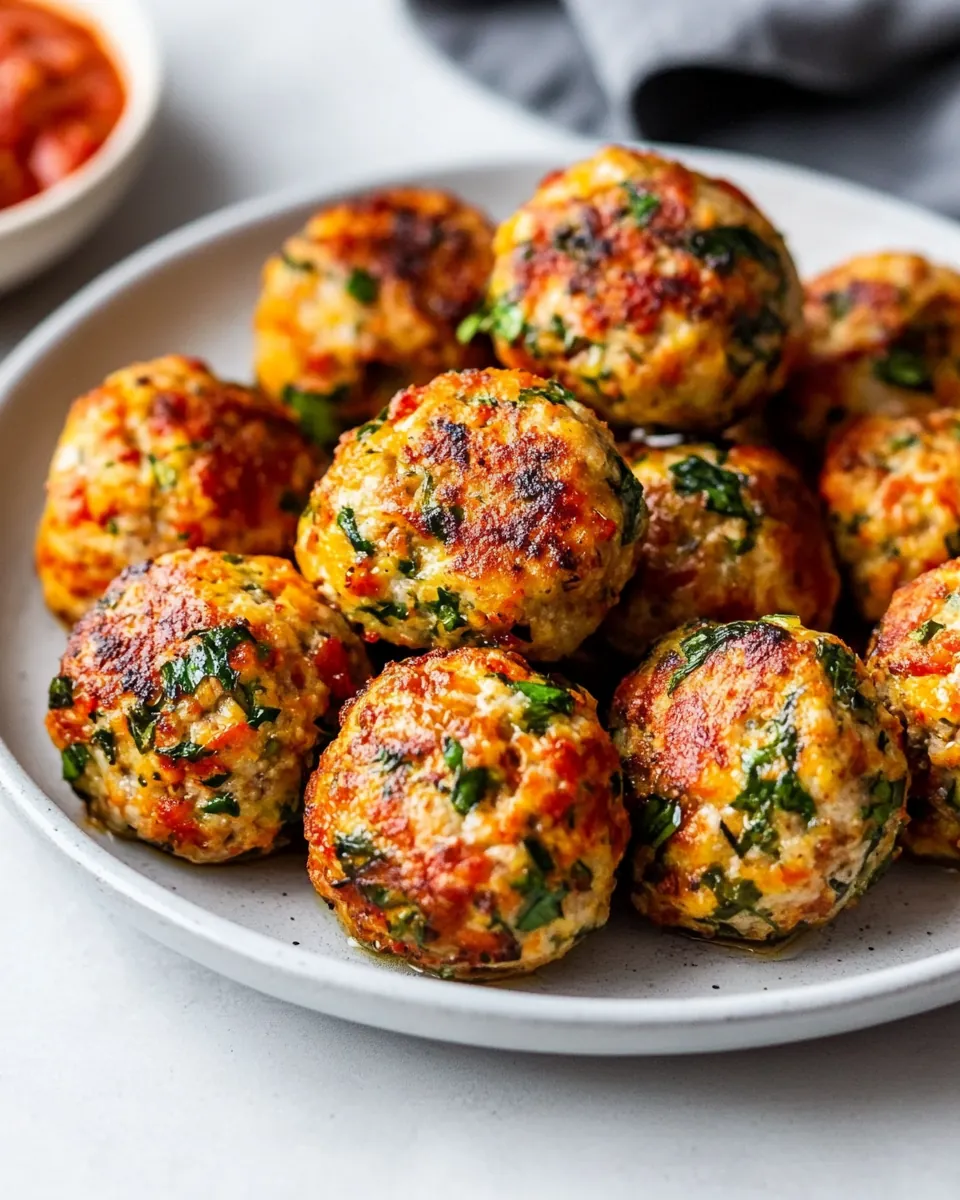Italian Style Chicken Meatballs