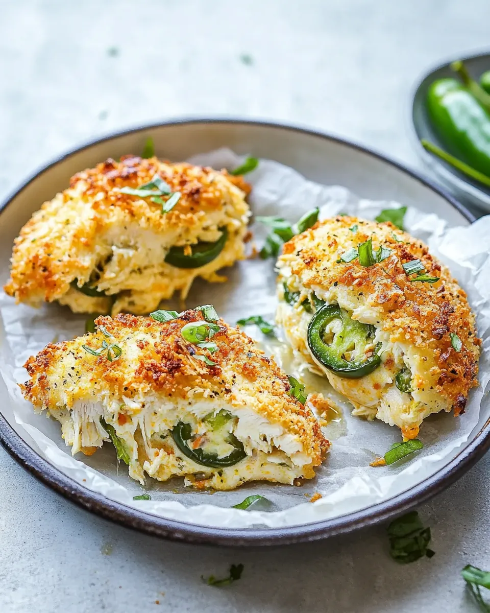 Jalapeno Popper Stuffed Chicken