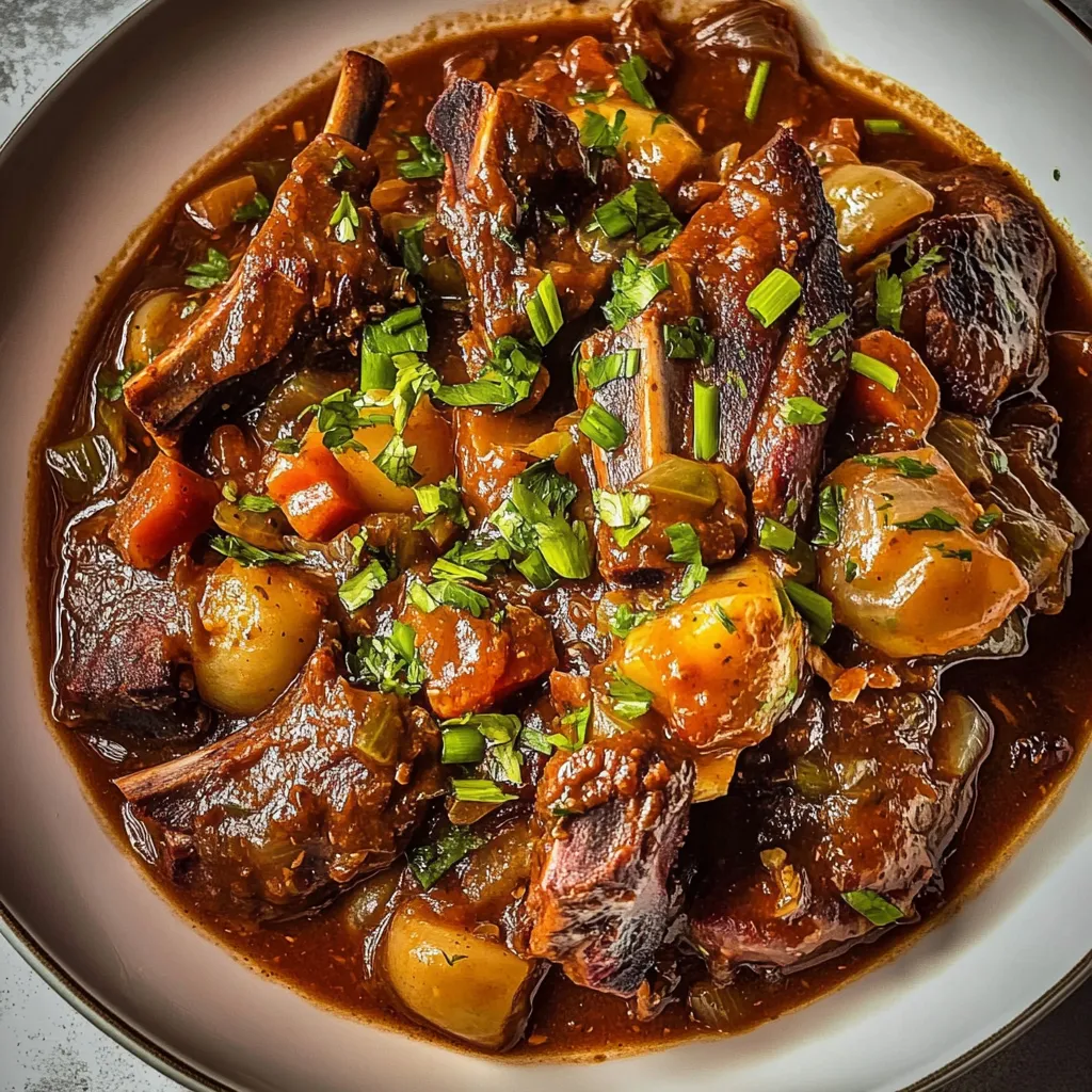 Jamaican Beef Rib Stew