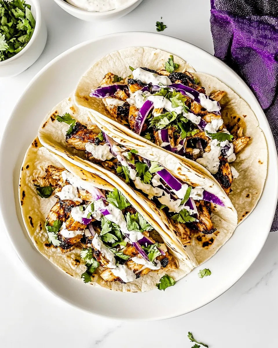 Jerk Chicken Tacos