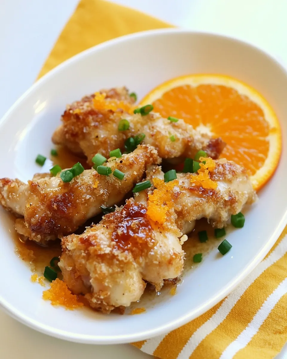 Honey Orange Chicken
