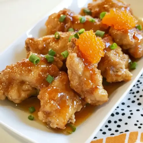 Honey Orange Chicken