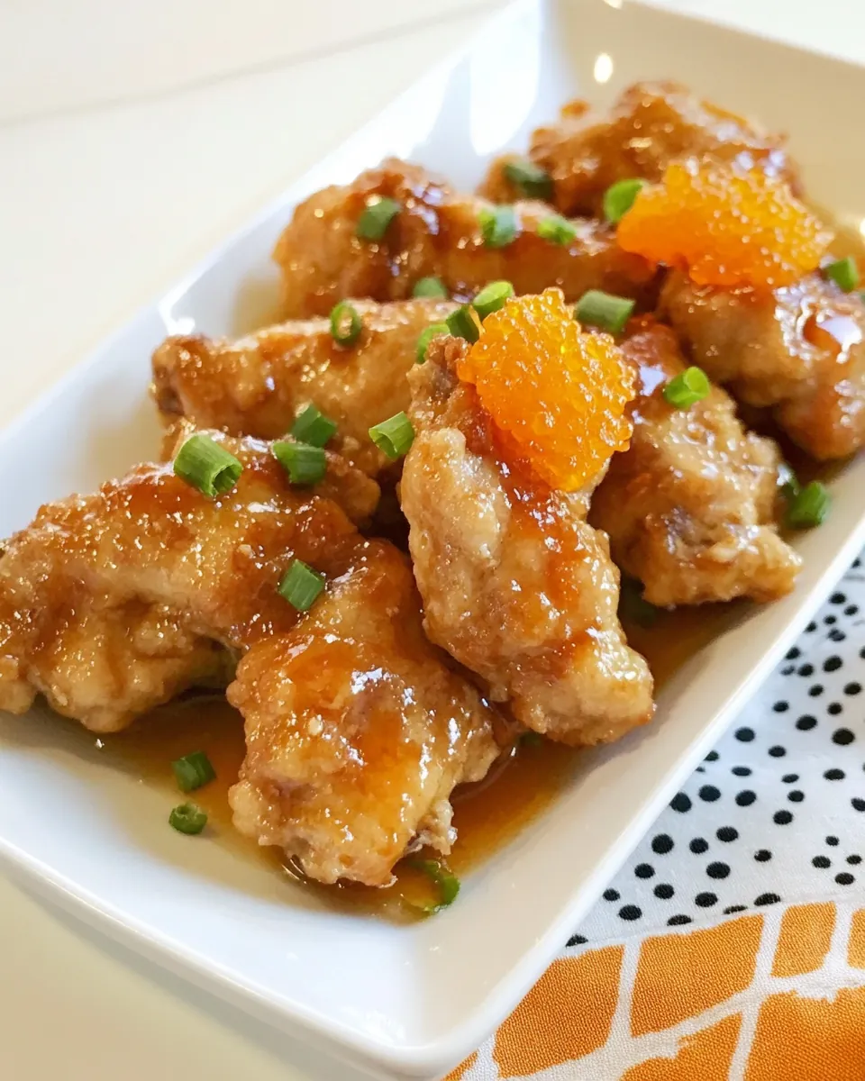 Honey Orange Chicken