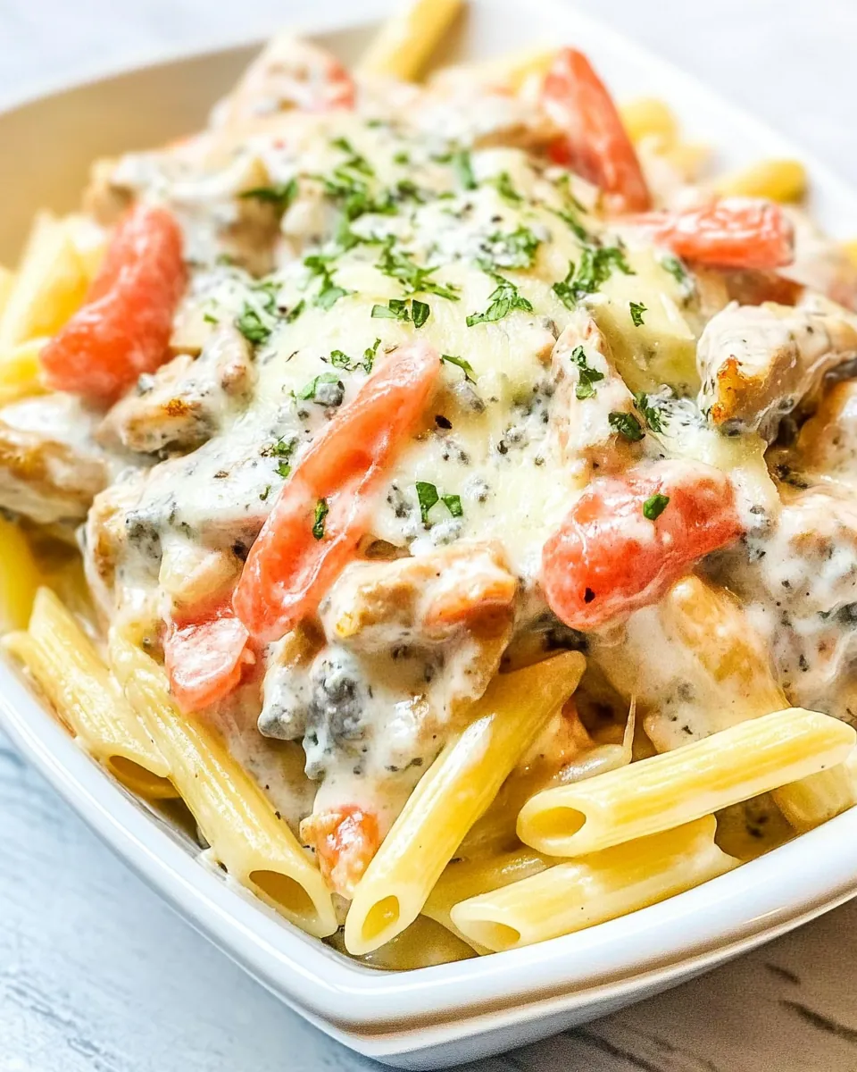 Chicken Penne Gorgonzola