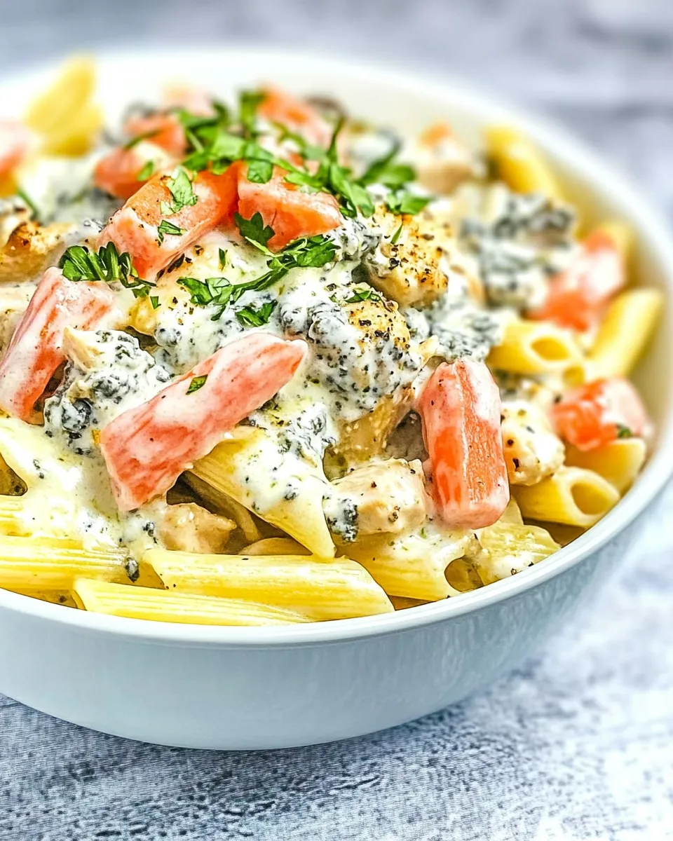 Chicken Penne Gorgonzola