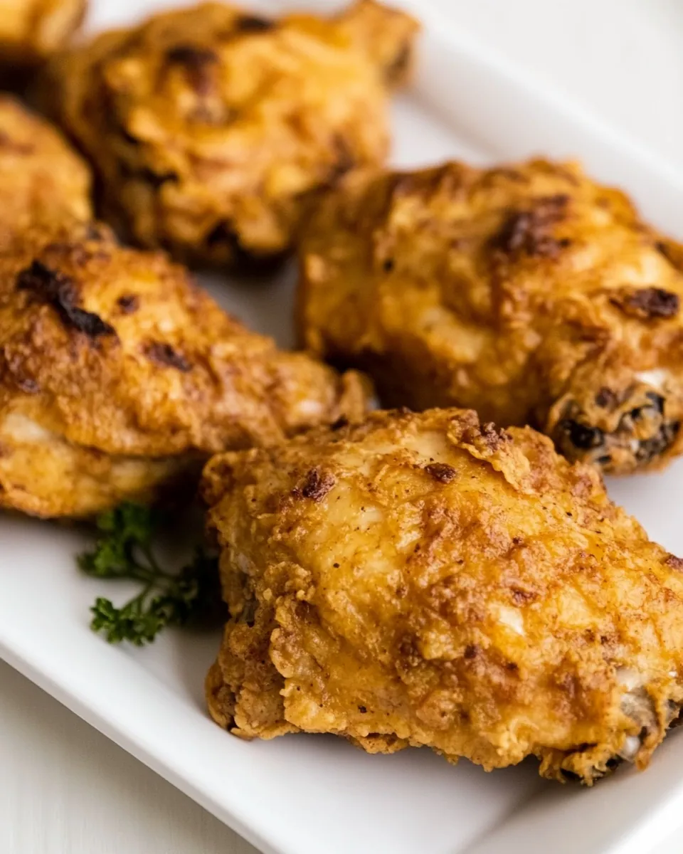 Juicy Fake Fried Chicken