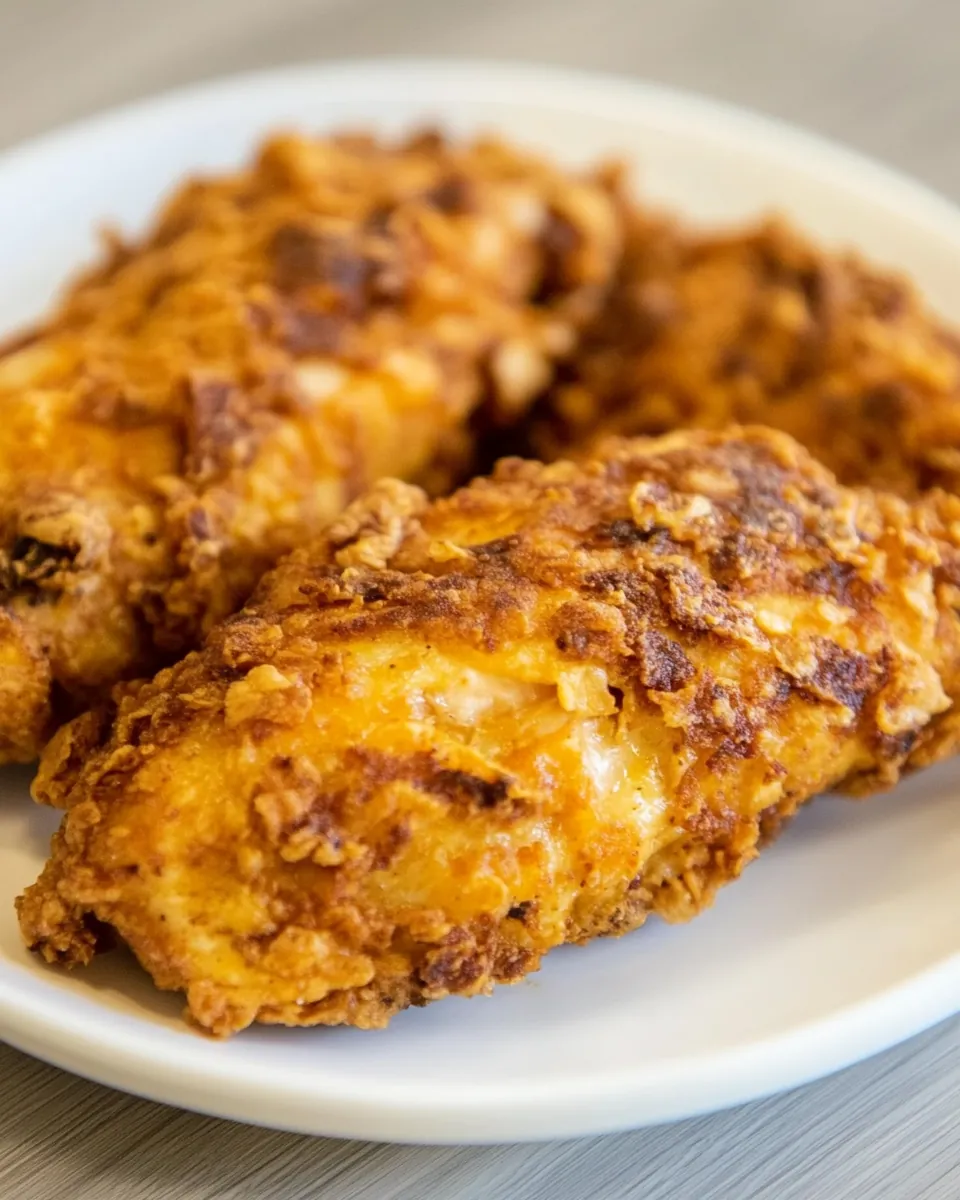 Juicy Fake Fried Chicken