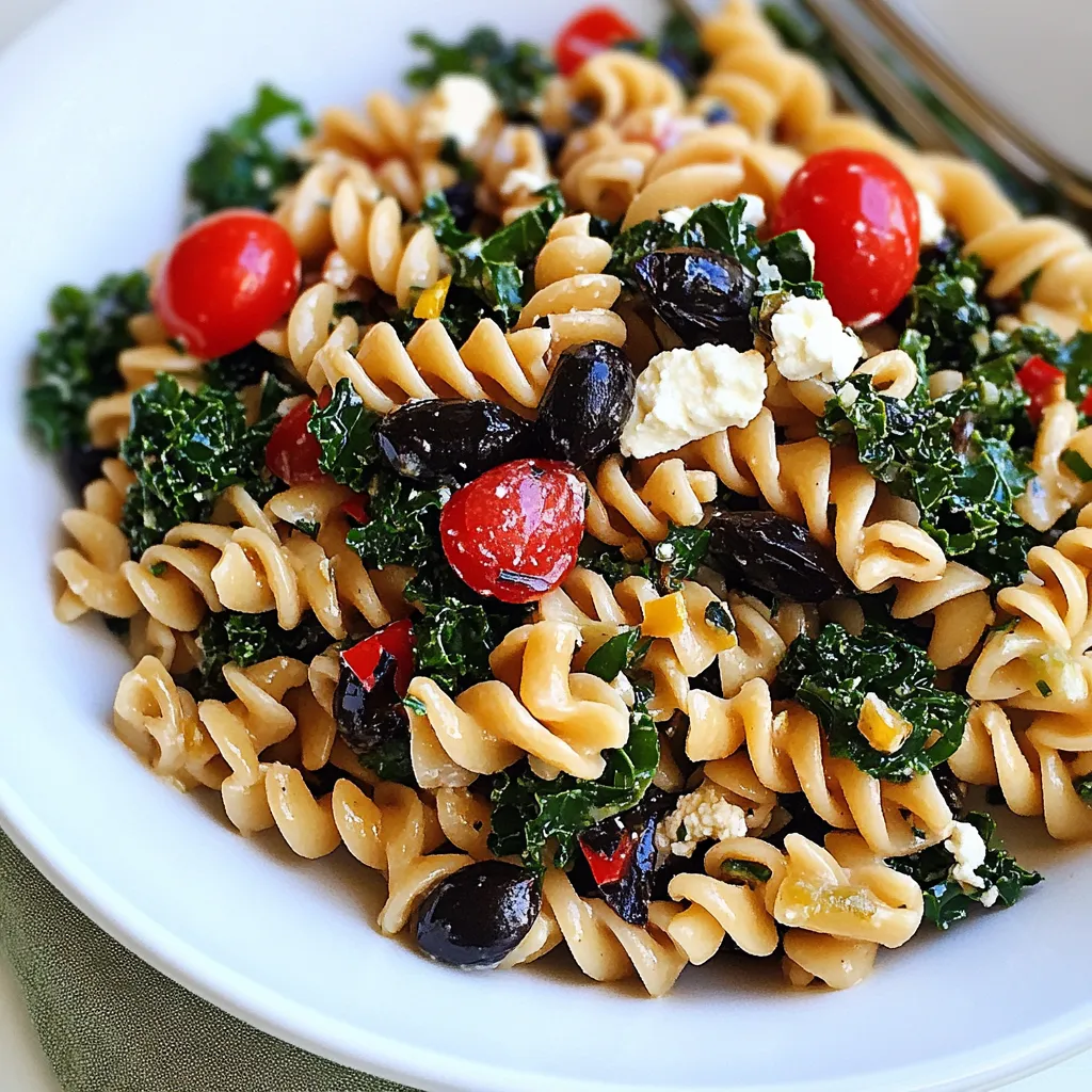 Kale Pasta Salad