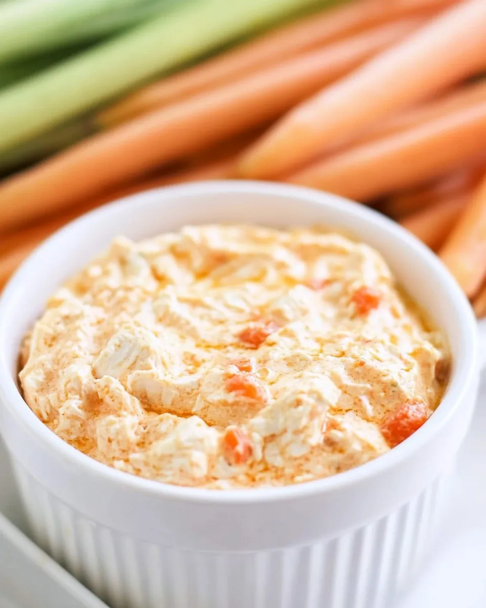 Keto Buffalo Chicken Dip