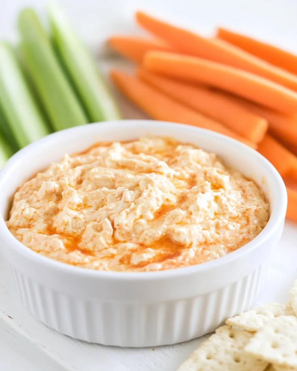 Keto Buffalo Chicken Dip
