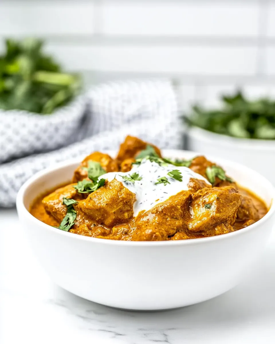 Keto Butter Chicken In An Instant Pot