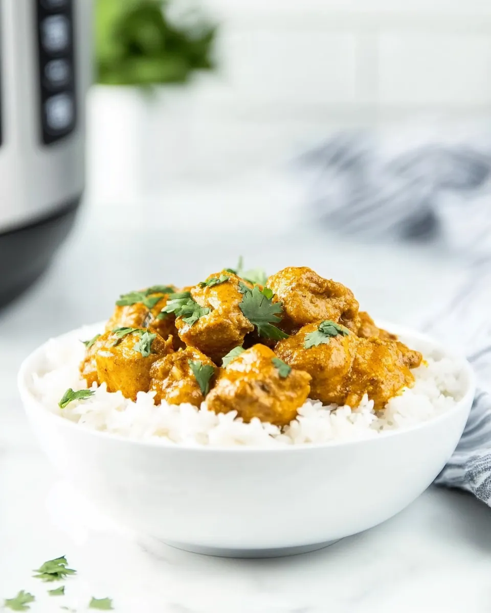 Keto Butter Chicken In An Instant Pot