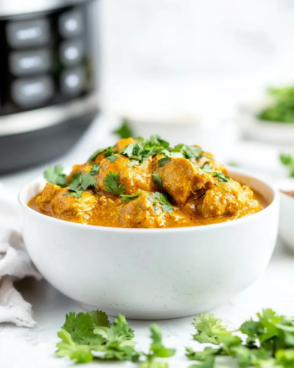Keto Butter Chicken In An Instant Pot