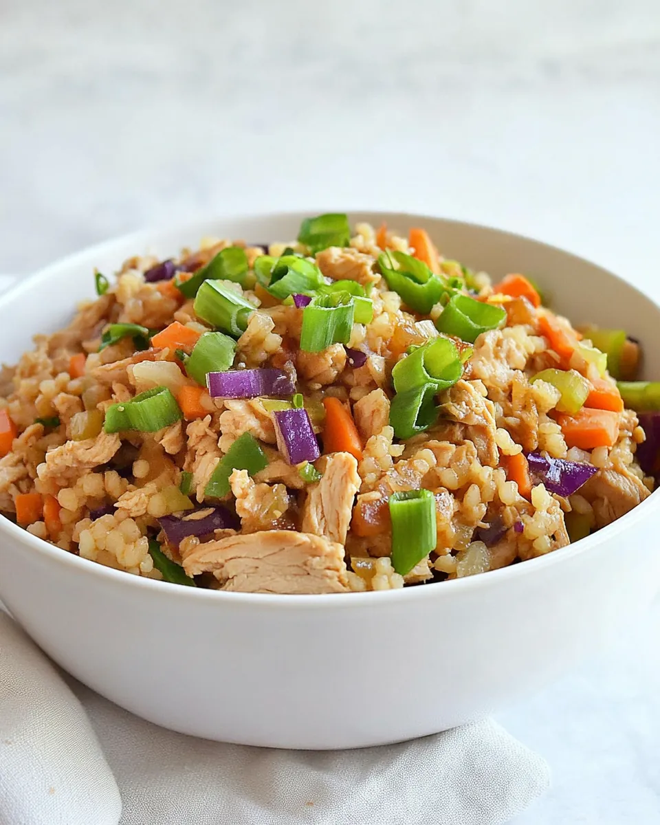 Keto Chicken Egg Roll In a Bowl