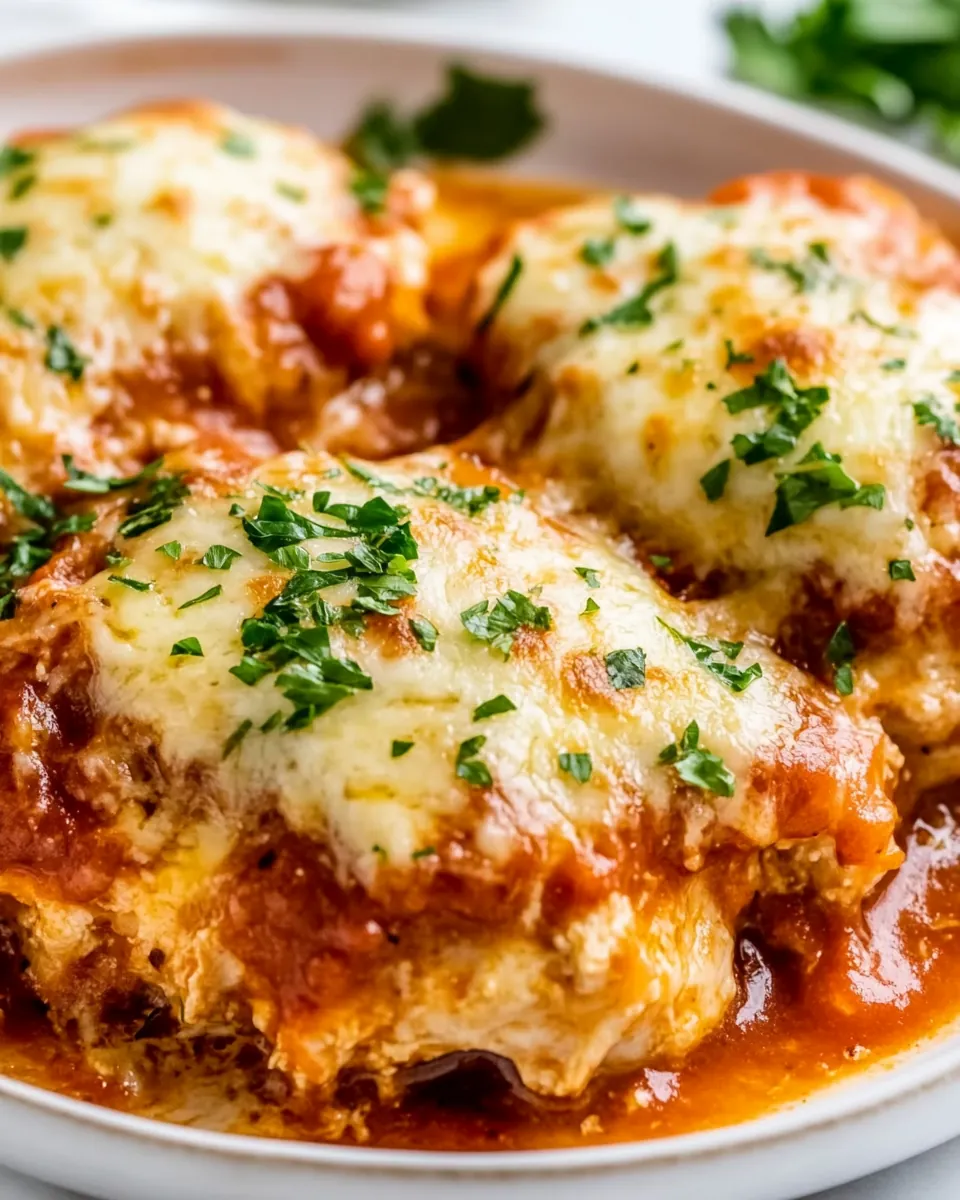 Keto Chicken Parmesan