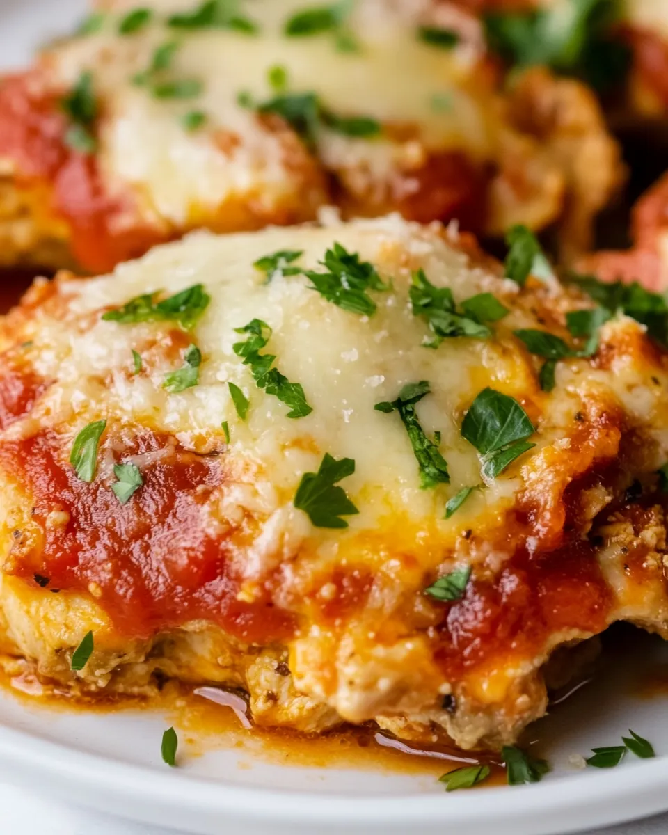 Keto Chicken Parmesan