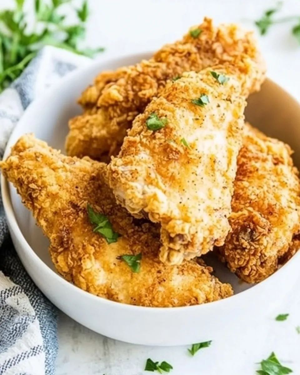 Keto Fried Chicken