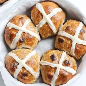 Keto Hot Cross Buns