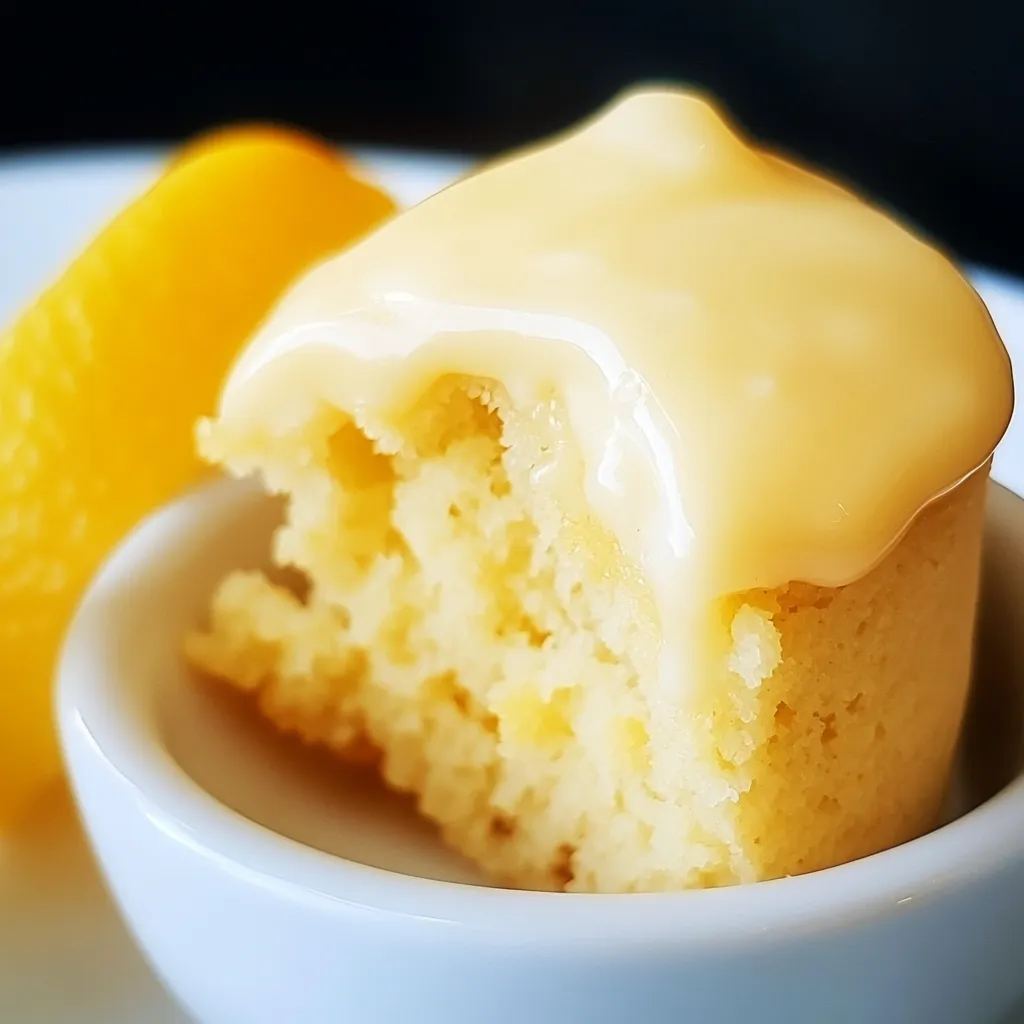 Keto Lemon Mug Cake