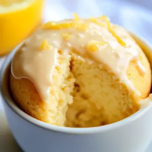 Keto Lemon Mug Cake