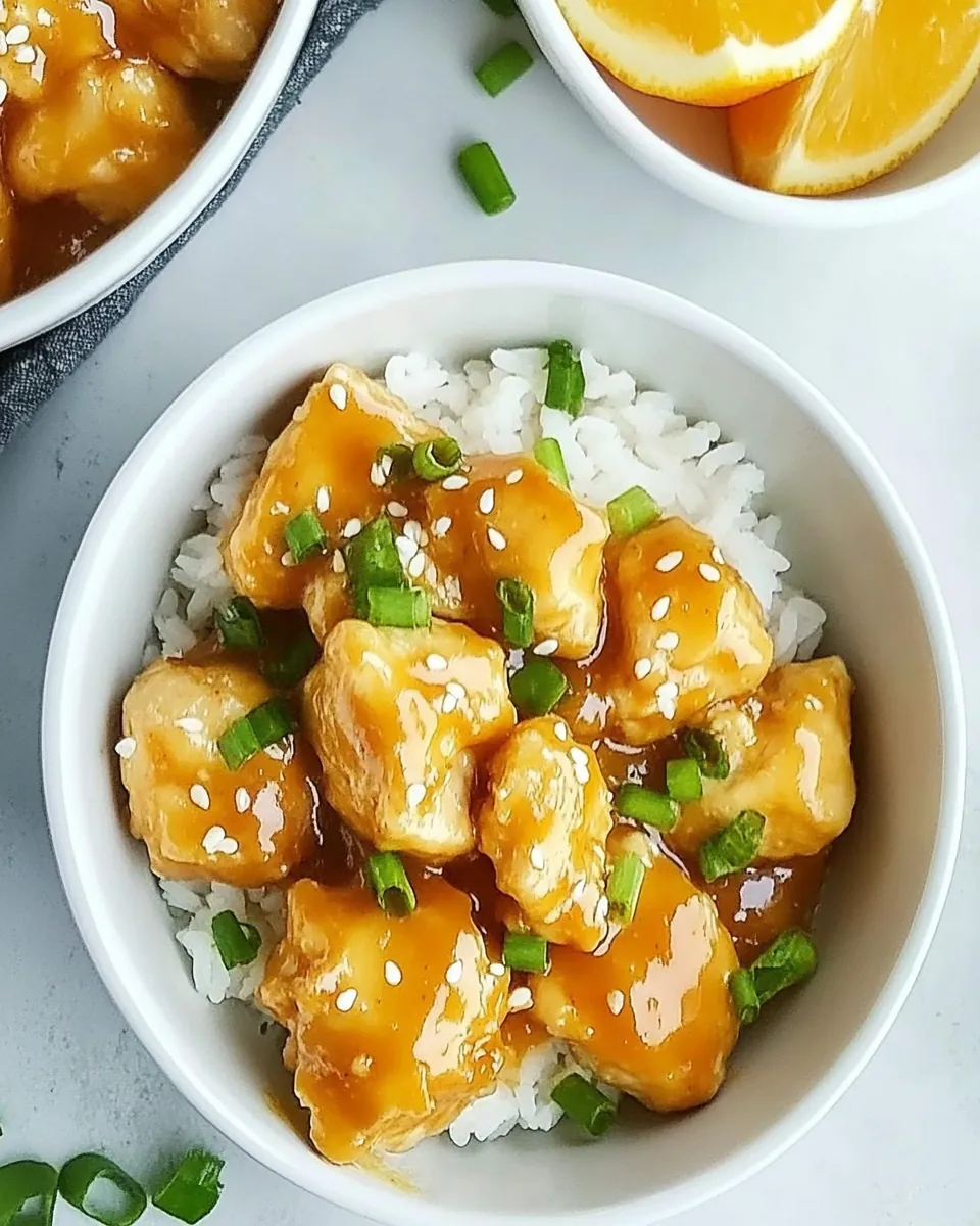 Keto Orange Chicken
