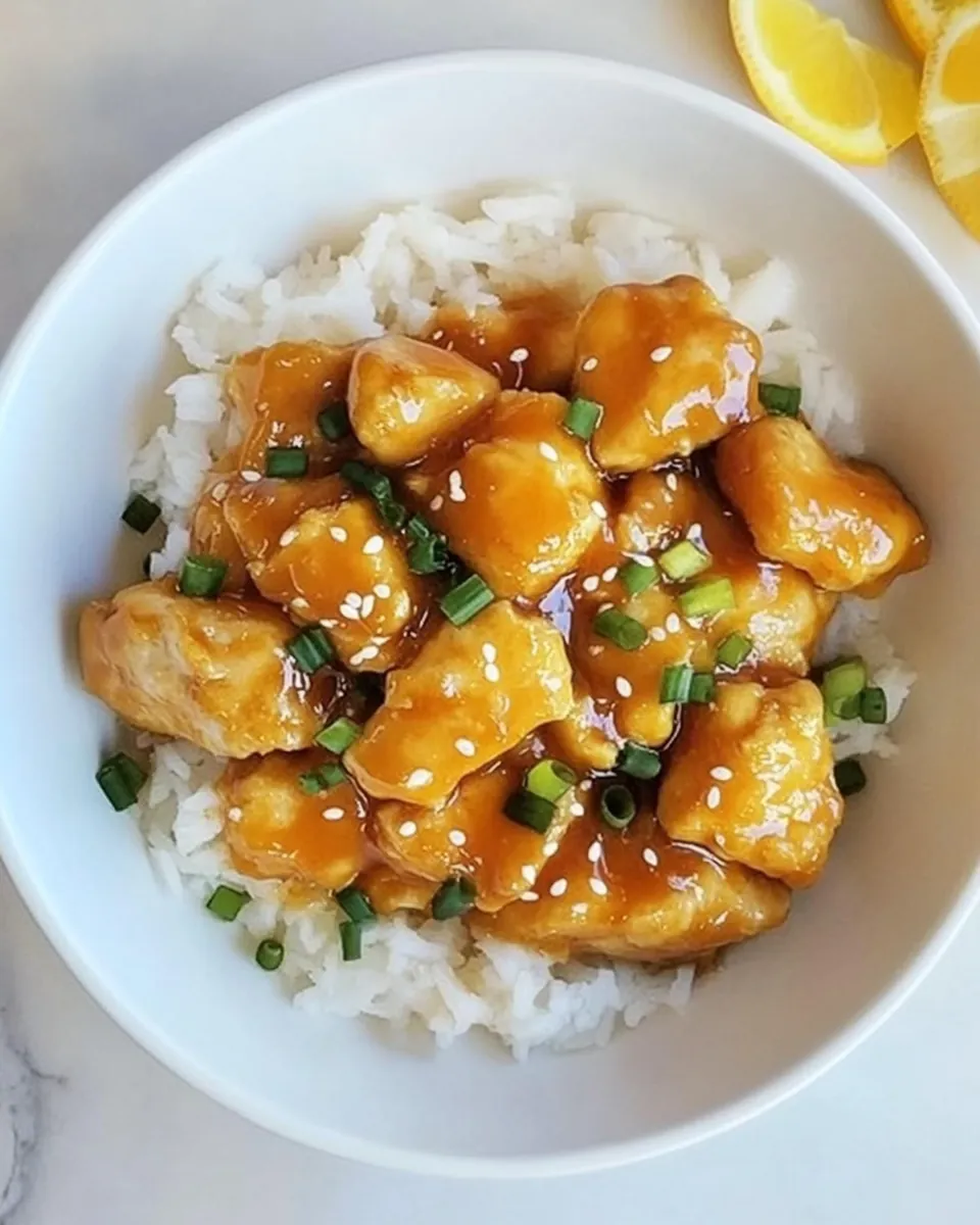 Keto Orange Chicken