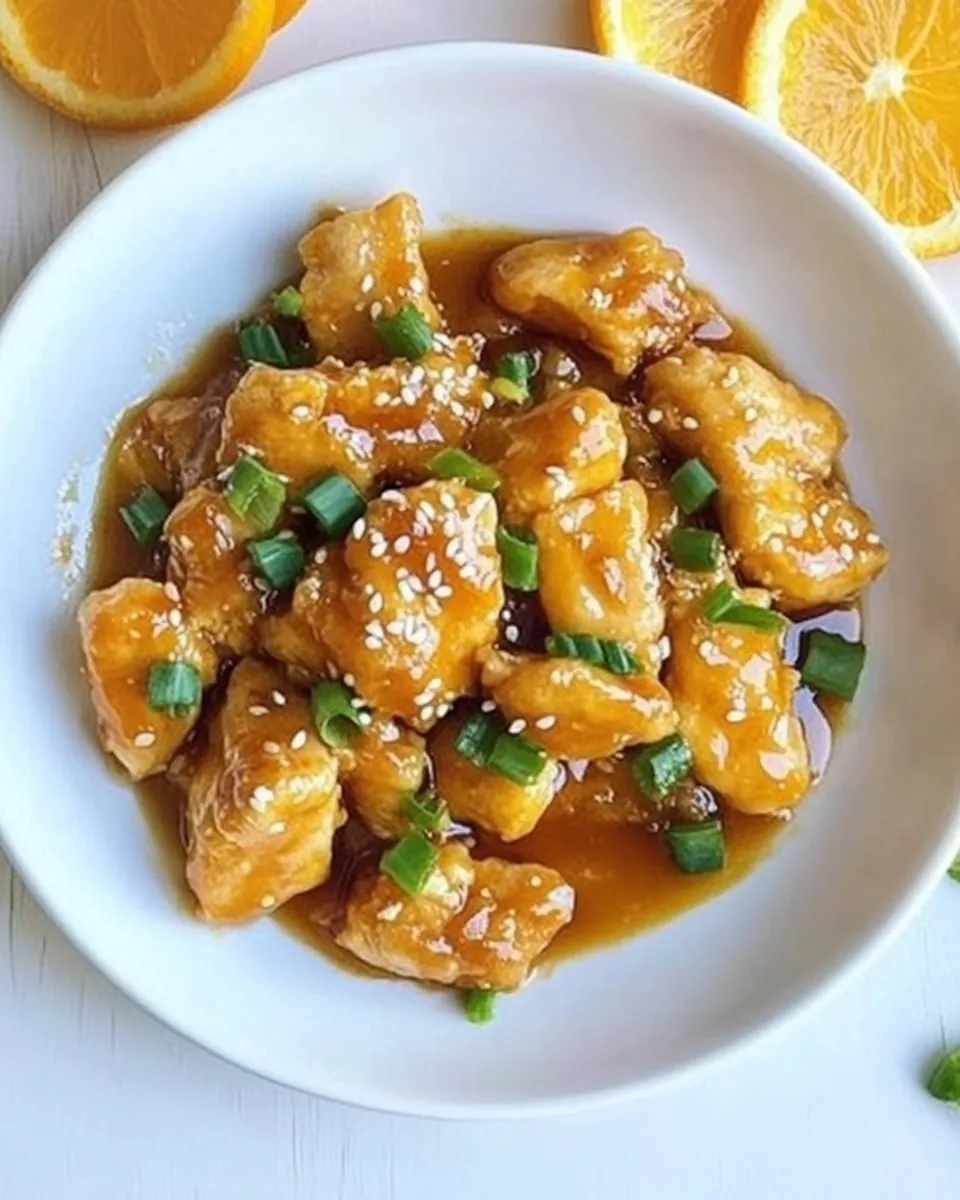 Keto Orange Chicken