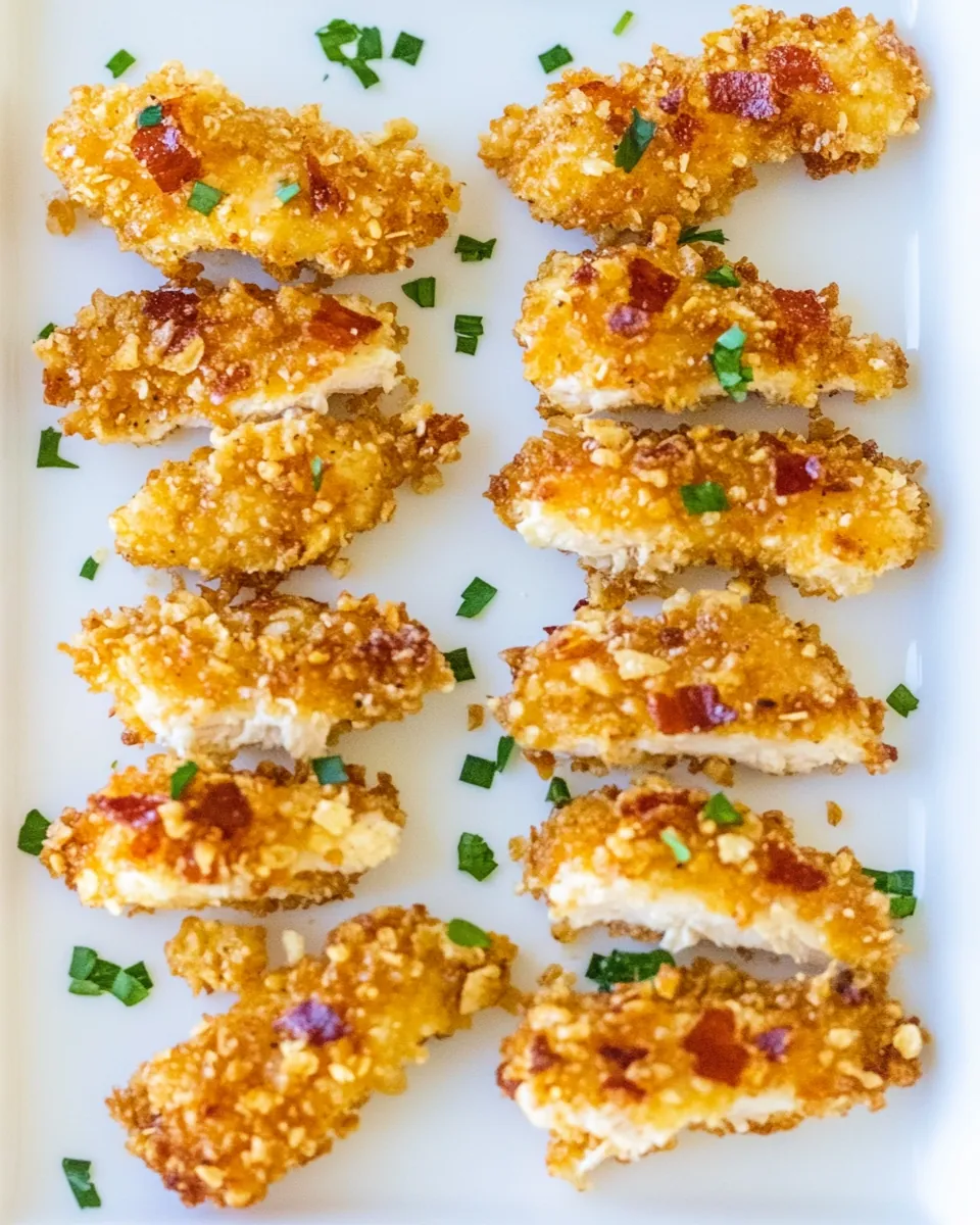 Kicked Up Cornflake Chicken