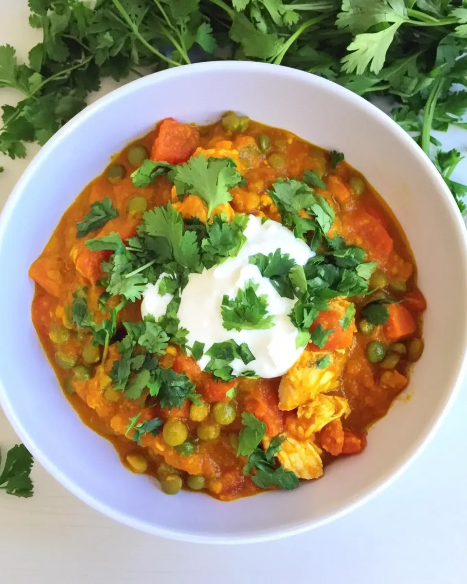Kids Curry with Chicken and Lentils