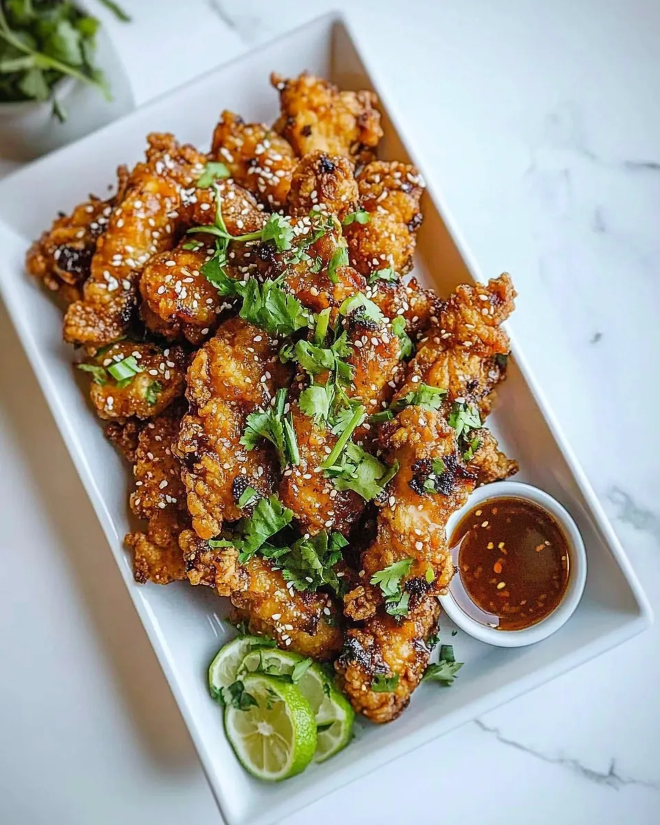 Korean Fried Chicken Strips