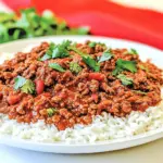 Chili Colorado con Carne