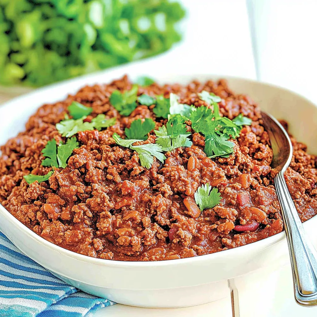 Chili Colorado con Carne