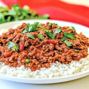 Chili Colorado con Carne