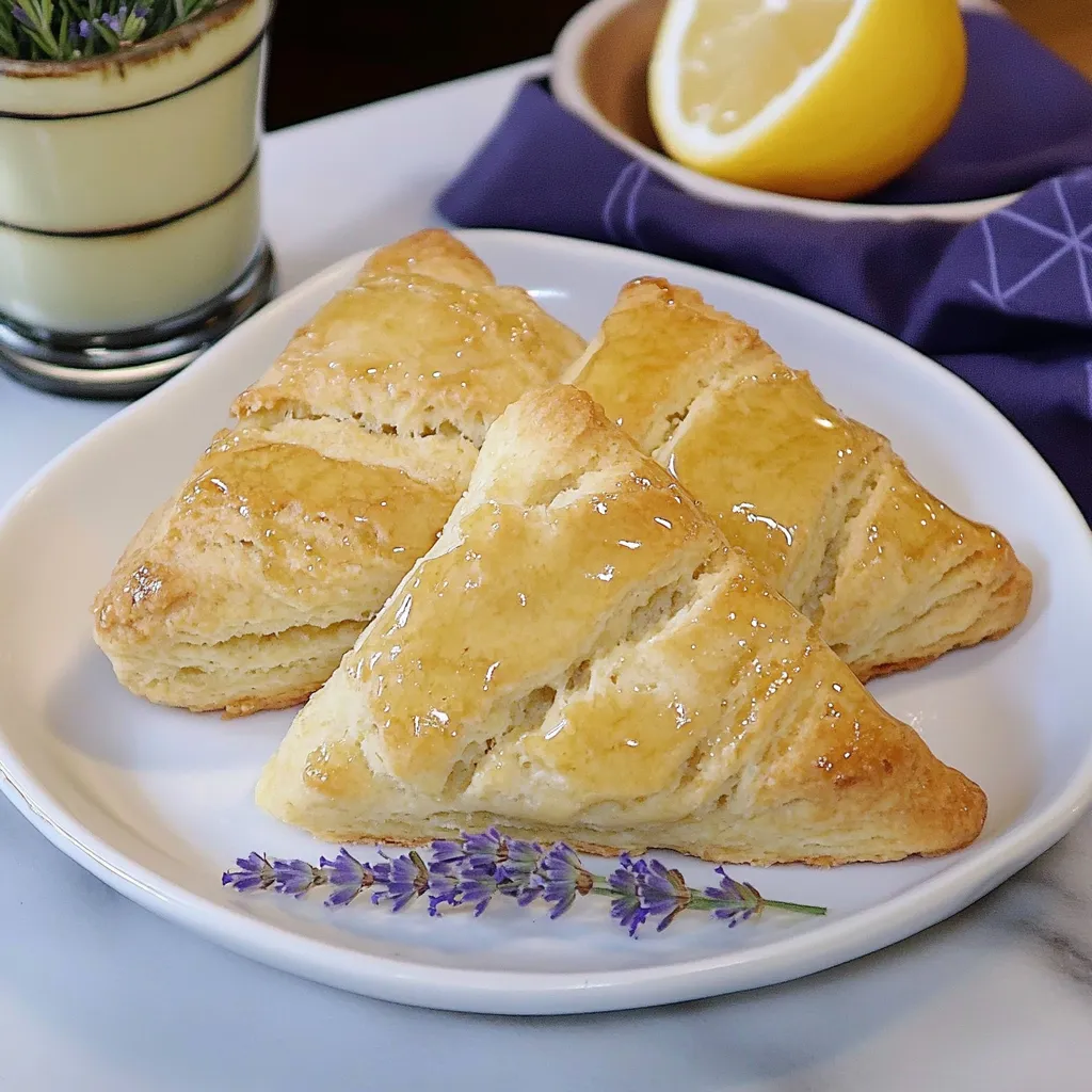 Lavender Honey Scones