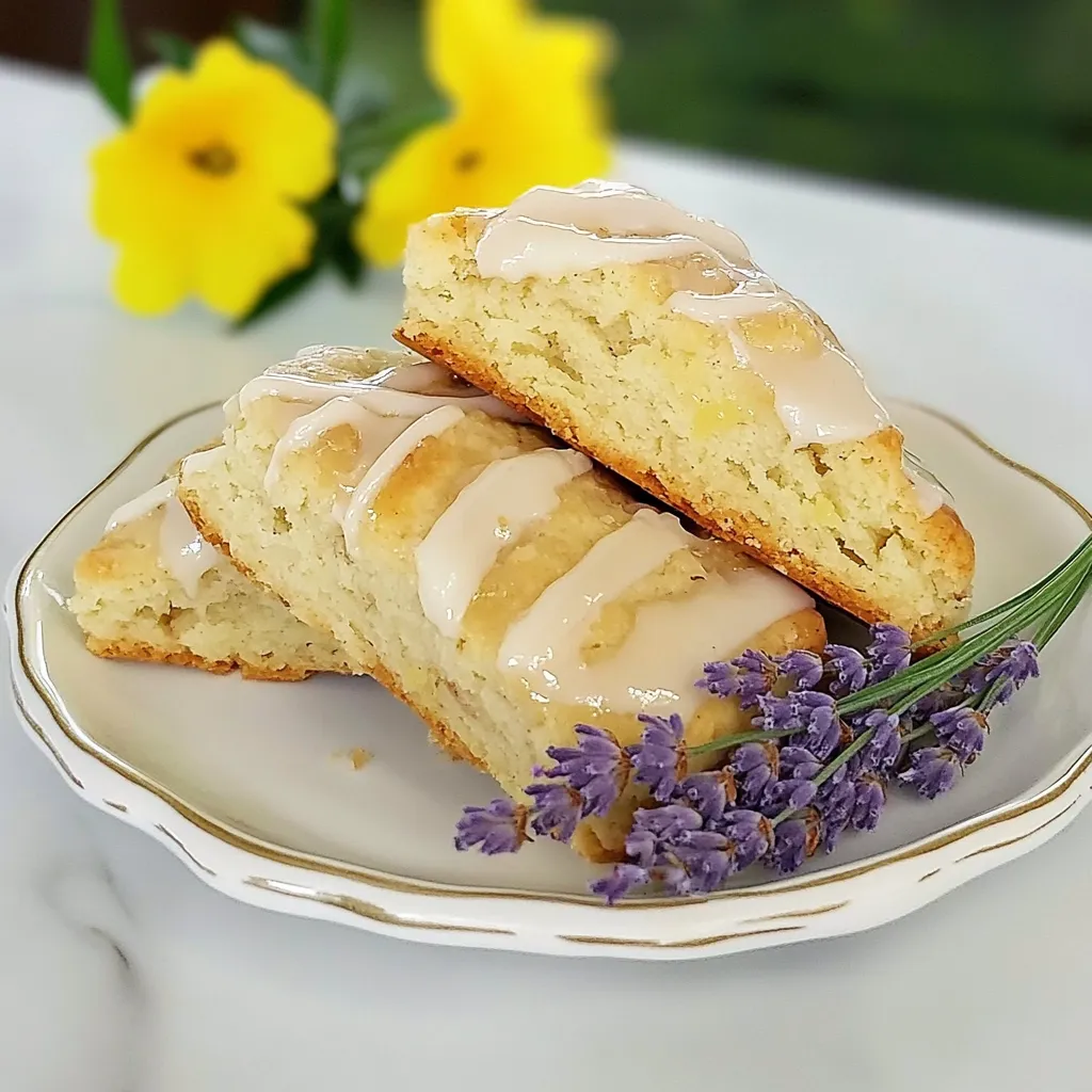 Lavender Honey Scones