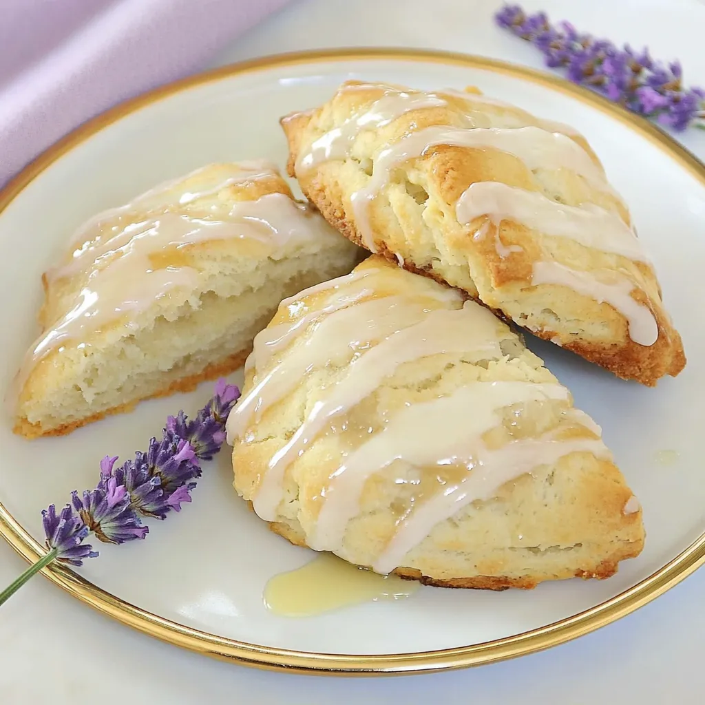 Lavender Honey Scones