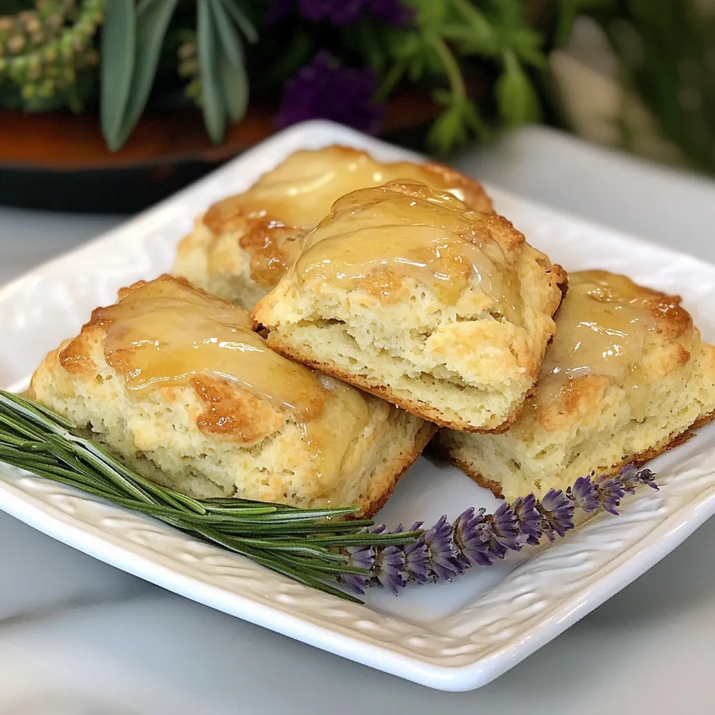 Lavender Honey Scones