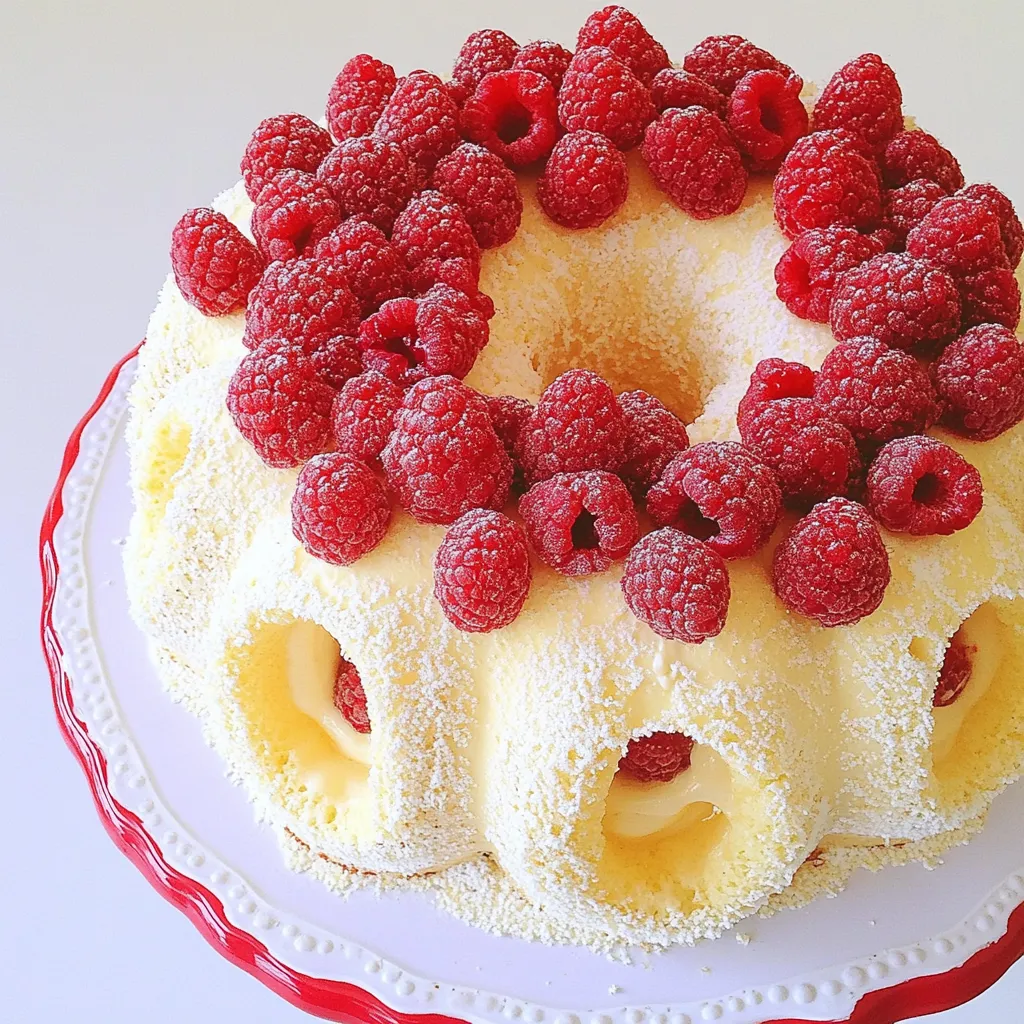 Lemon Angel Food Cake