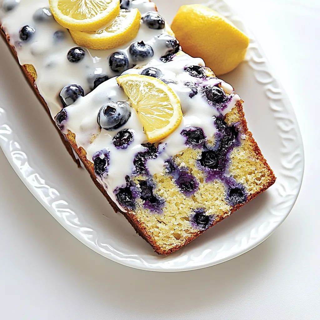 Lemon Blueberry Bread