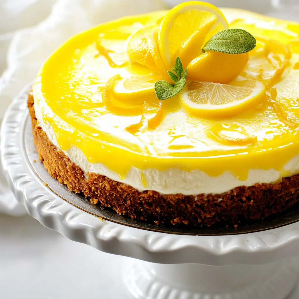 Lemon Cheesecake