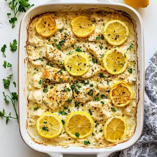 Lemon Chicken Casserole